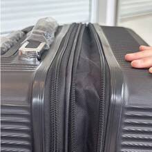 10kg Carry-On Luggage With 360° Wheels Travel Hand Luggage - 黑色 - 查看 3