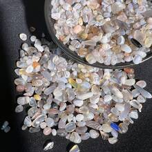 100克天然小玛瑙碎块，DIY绘画，彩色沙画，花瓶装饰，彩色鹅卵石