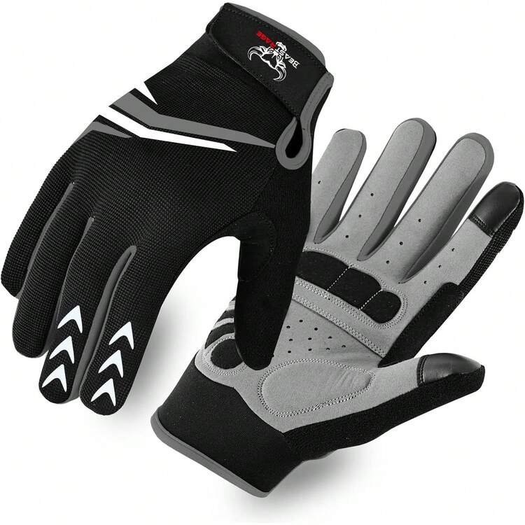 Cycling Gloves - Black - View 1