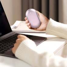 Calentador de manos recargable que se ajusta fácilmente al bolsillo de la chaqueta/abrigo, ideal para caza, deportes, camping, actividades al aire libre, 3 niveles de calor relajante. Regalos de Navidad, calentadores de manos, regalos para hombres, rellenos de calcetines, calentadores de manos recargables, selecciones de primavera y verano, regalos para damas de honor, decoración de habitación, decoración de dormitorio, playa, viaje, para hombres, para mujeres, vacaciones, cosas lindas - Multicolor - Ver 10