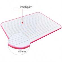 1Pc Four Lines And Three Compartments 30.3*22.7cm Double-Sided Writing Board A4 Home Message Board English Edged Small Whiteboard