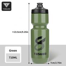 TOSUOD Fahrrad Trinkflasche, Rennrad/Mountainbike Sport Outdoor Quetschflasche, Großer Fassungsraum
