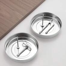 New Adjustable Multi-Section Height Multi-Function Strong Magnetic Mosquito Coil Sandalwood Incense Holder With Tray, For Home And Outdoor Use - Silver - View 11