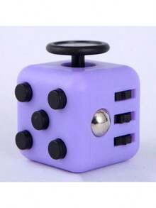 1pc Solid Color Finger Pressure Relief Dice, Used To Release Stress And Anxiety, Relieve Adult Pressure, Anti-Stress Finger Toy, Finger Toy, Adult Finger Toy, Finger Toy, Finger, Finger - Multicolor - View 15