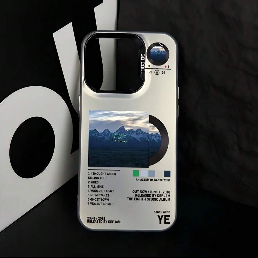 Album Rapper  Phone Case For IPhone 16 15 14 13 12 11 Pro Max X XR XS Max 8 7 Plus Shockproof Matte Back Cover 2025.1apple006 - Mix Color 1 - View 1