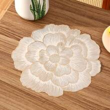 قابلة للغسيل، سهلة التنظيف، قابلة للمسح، بتصميم زهري مانع للانزلاق، مناسبة للأعياد والأعراس وديكور طاولة الطعام