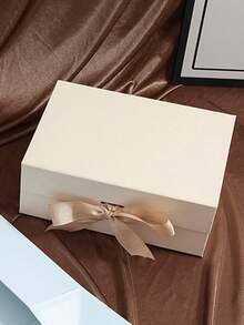 3/1pc Folding Gift Box, Gift Packaging Box,The Set Comes With A Beautiful Gift Bag And Gift Paper Ribbon Gift Box With Bow Folding Box,Saudi National Day Celebration Family & Friends Gift Wrapping Box, Universal Festival Gift Wrapping Valentine Day
