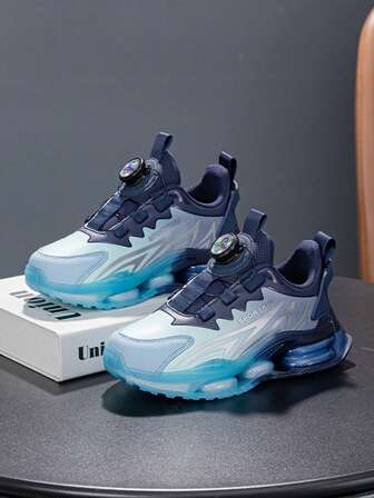 1 par de zapatos deportivos casuales para exteriores con suela de goma antideslizante y duradera