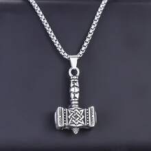 قلادة صليب من الفولاذ المقاوم للصدأ بسلسلة حديدية هيب هوب لا تبهت، قلادة للرجال والنساء، إكسسوارات شخصية، هدايا للأعياد مثل عيد الميلاد وعيد الهالوين، هدايا للأحباء والصديقات والآباء والأصدقاء الذكور