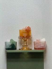 1 pieza Juego de difusor de aromas sin llama con piedra de cristal natural y taza de vidrio, decoración de piedra de aroma de cristal simple y de calidad para dormitorio, sala de estar, escritorio, difusor de aromaterapia, regalo del Día de la Madre, regalo de cumpleaños para ella, accesorio de decoración del hogar. El producto incluye solo la piedra de cristal y la taza de vidrio, sin aceites esenciales. Se enviará una nueva versión o una versión antigua al azar.