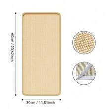 直立式剑麻猫抓板 - 不掉毛猫抓板，剑麻猫床的替代品，保护家具、地毯、沙发免受抓挠