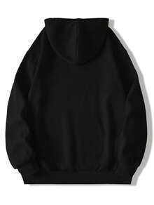 Whimsical Disney Princess Hoodie, Women's Casual Long Sleeve Pullover For Magic Kingdom & Everyday Wear - Black - View 3