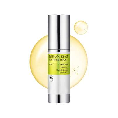 1pc Korean Retinol Firming Serum. Slow-Release Retinol: Gently Removes Dead Skin Cells. Ceramide Peptide: Anti-Aging, While Repairing Skin Barrier. Hydrating And Moisturizing, Reducing Fatigue Signs, Brightening Skin Tone, Improving Skin Elasticity, Making Skin Smooth And Radiant.