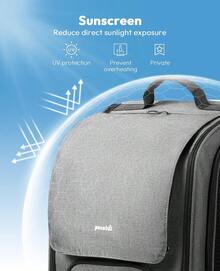 Pet Backpack - Xám - Xem 4
