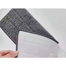 1/2/4/5/10 buc Lavete reutilizabile pentru mop din catifea coral - formă trapezoidală, ușor de atașat, foarte absorbante, compatibile cu mopurile pulverizate pentru podele din lemn masiv, gresie, laminat și marmură - ideale pentru bucătărie, living, birou și curățenie zilnică