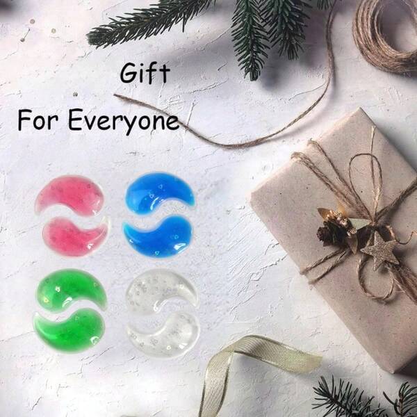 Reusable Gel Large Eye Mask, Ice Bag Eye Mask Can Be Used For Cold And Hot Compress, Comfortable Fit, Fashionable Gift For Women, The Best Choice For Festivals