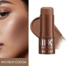 1pc 6g Multi-Functional Contour Stick, Face Highlighter & Shaper, Collarbone Sculpting Cream, Suitable For Daily, Work, Party, Stage Makeup - Multicolor - View 12