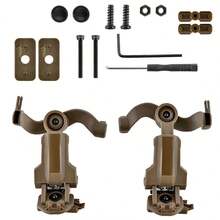 Fast Helmet ARC Wendy Rail Adapter Suspension Headphones Bracket Multi-Angle Rotation Tactical Pickup Headset Bracket - Multicolor - View 10