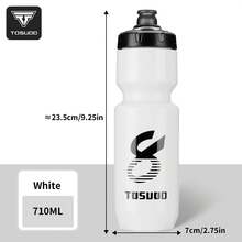 TOSUOD Fahrrad Trinkflasche, Rennrad/Mountainbike Sport Outdoor Quetschflasche, Großer Fassungsraum