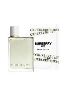 Burberry Her Eau De Toilette Splash 女士淡香水 EDT 香水 旅行必备 0.16 盎司/5 毫升 持久经典优雅永恒女友妻子母亲朋友生日毕业派对旅行露营户外学校校园旅行节日周年纪念秋季万圣节秋季外观甜美风格 - 美東時間 - 查看 4