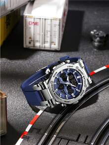 Foxbox Men's Casual Digital Watches For Outdoor & Daily Wear - Blue - View 4
