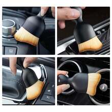 1pc Car Cleaning Brush - Ultra Soft Bristles, Gentle Cleaning, Multi-Functional Dusting Tool Suitable For Car Interior, Deep Cleaning Hard-To-Reach Areas, Essential Car Care Accessory. Car Interior Dusting Brush, Car Interior Cleaning Soft Brush, Car Interior Detailing Brush, Suitable For Cleaning Car Interior - Random Style - View 5