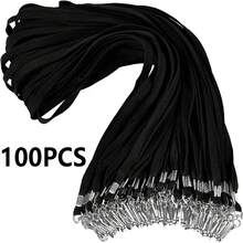 10/25/50/100/150/200 Pcs - Bulk Lanyards - Lanyards For ID Badges With Swivel J-Hooks - Neck Lanyard Bulk For Keys, Name Tag, Cruise Ship Cards, Card Holders, Whistles-Ideal For Offices, Teachers