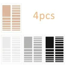 4pcs Ring Adjuster Sizer, Invisible Ring Resizer Pads, Ring Size Reducer Inserts, Prevent Ring From Loose And Falling Off