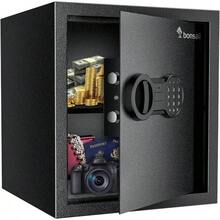 Steel Safe Box With Digital Keypad Lock, 1.2 Cubic Feet Security Document Safe With Removable Shelf Home, Hotel, Office, Valuables, Money, 12.99x 14.17x 12.99 Inches - 1.20 cu.ft. - View 1