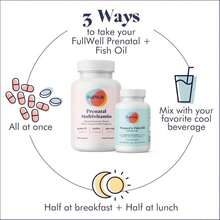 FullWell Prenatal Vitamin + DHA | Omega 3 Fish Oil With DHA &Amp; EPA For Brain Development &Amp; Nervous System Support | 26+ Vital Nutrients | Dietitian-Formulated, Non-GMO, 3rd Party Tested, 30 Servings - Tên hương vị B - Xem 8
