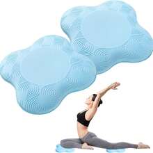 1/2pcs Pilates Non-Slip Yoga Knee Pad - Durable Portable Thick Cushion Support And Protection For Pilates Exercises