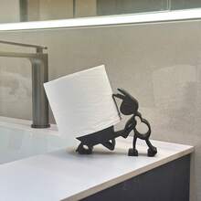 Simple And Practical Paper Towel Holder - Cute Modern Ant Shape, Lively Animal Image Design. This Elegant Toilet Paper Holder Adds Humor And Style To The Bathroom Space, Suitable For Home Decoration, Office Restroom Or Any Washing Area. An Ideal Creative Gift Choice For The Home Bathroom