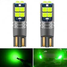 2pcs High Quality T10 W5W Super Bright Car Interior Reading Dome Light Marker Lamp 168 194 LED Auto Wedge Parking Bulbs Car Accessories