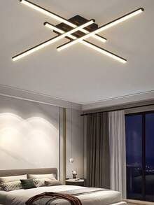 2021 New Creative Nordic Style LED Ceiling Light, Atmospheric Home Use, Suitable For Bedroom, Living Room, Study - 彩色 - 查看 1