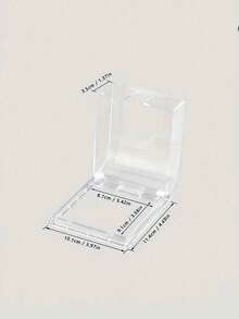 Waterproof Outlet Cover, Durable Transparent Waterproof Junction Box, Waterproof Switch Outlet Cover, Transparent Self-Adhesive Waterproof Outlet Cover - Splash-Proof Protection For Outlets And Switches, Transparent Plastic Compartment For Easy Cable Management, Battery-Free, Outdoor Electrical Accessory | Transparent Cover Design