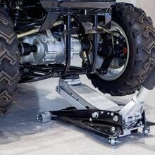 AT83502T - 3AB Torin 10 - Protector de riel de Marco ranurado en Cruz 10 Color Negro, Paquete de 1 - Almohadilla jack de 4 pulgadas - Ver 5