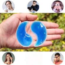 Reusable Gel Large Eye Mask, Ice Bag Eye Mask Can Be Used For Cold And Hot Compress, Comfortable Fit, Fashionable Gift For Women, The Best Choice For Festivals