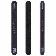 Nail File 180 Grit Emery Boards Nails 10pcs Black Nail Files Professional Washable Doubled Sides Nail File Kit Natural Acrylic Nails Coarse Salon Use