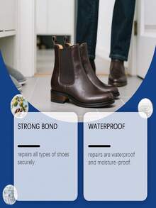 柔软持久的鞋胶，隐形设计，适合日常使用，适用于各种鞋型。 - 彩色 - 查看 5