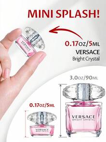 Versace Nước hoa Bright Crystal Eau De Toilette Splash dành cho nữ EDT Nước hoa Nước hoa Du lịch Essentials 0.17oz/5ml 1oz/30ml 1.7oz/50ml 3oz/90ml Hương thơm lâu dài Màu hồng Bạn gái Vợ Mẹ Bạn bè Sinh nhật Tiệc tốt nghiệp Du lịch Cắm trại Ngoài trời Trường học Chuyến đi khuôn viên trường Lễ hội Kỷ niệm Mùa thu Mùa thu Helloween Vẻ ngoài mùa thu Majestic Luxe Elegance đơn giản SimpleLuxe Y2k Phong cách ngọt ngào - Giờ miền Đông - Xem 7