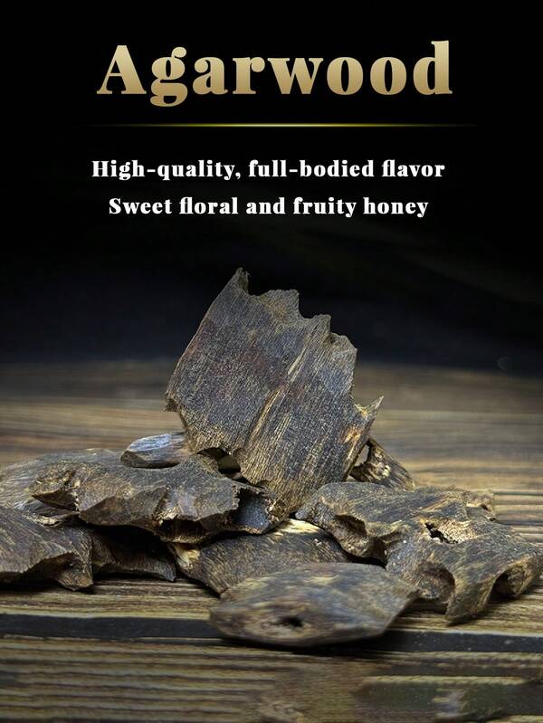 5g, echtes natürliches Agarholz, hochwertig, reichhaltiger Duft, beruhigend und schlaffördernd, langanhaltende Aromatherapie, reinigt die Luft, beruhigt den Geist, geeignet als Geschenk, für Freunde, Innenbereich, Teeherstellung, Zusammenkünfte, Yoga, Meditation, Ramadan-Fest