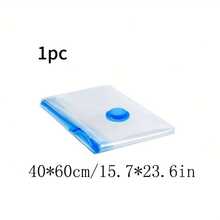 15/10/5/1pcs Reusable Vacuum Storage Bags, Travel Organizer Bags, Clothes Space Saver Bags For Coats, Shirts, Blankets, Pants, Home, Dorm, Closet, Bedroom, Bathroom, Travel Accessories, Back To School, Thick With Double Zipper Seal And Built-In Hand Pump Design, No Extra Tool Needed, Highly Airtight And Reusable, Save Up To 85% Storage Space For Efficient Space Utilization