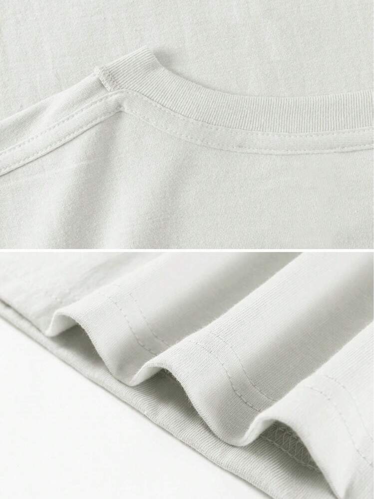 Marca de ropa urbana Y2K, ropa cómoda adecuada para todas las estaciones, con estampados creativos de anime de dibujos animados, camisetas de manga corta de cuello redondo para hombres, moda casual versátil para ambos géneros, tops deportivos. - Blanco - Añade 6