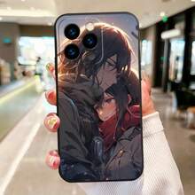 Funda para teléfono para iPhone 16Promax/16Pro/16Plus/16/15Promax/15Pro/15Plus/15/14Promax/14Pro/14Plus/14/13Promax/13Pro/13Mini/13/12Promax/12Pro/12Mini/12/11Promax/11Pro/11 /Xsmax/Xr/X/8P/8/7P/7 Moda Caricatura Anime-L0409 - Blanco antiguo - Ver 3