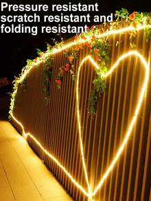 1条户外太阳能LED灯带，8种模式，带红外传感器，适用于圣诞节、花园、庭院、草坪、树木、房屋、万圣节装饰 - 彩色 - 查看 9