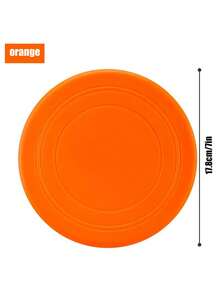 1 Stück/5 Stück gemischtes Farbset, verstärktes Material, weich & langanhaltend, interaktives Trainings-Flugscheibe für Haustiere, tragbares Design, leicht zu werfen | ideal für den Garten, Partys und Sommergeschenke