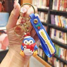 Santa Claus Doll Keychain Elk Socks Christmas Tree Pendant Superhero Themed Gift For Christmas, Halloween, Valentine's Day Gift Gift Ideas Bag Accessories Lanyards With Id Holder Car Accessories Bag Charms Car Accessories Teacher Friend Sister - Multicolor - View 16