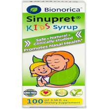 Bionorica Sinupret Kids Sinus &Amp; Immune Syrup Respiratory &Amp; Immunity Boost Natural, Fast Acting Herbal Support With Verbena &Amp; Elder Flower - Cherry Flavor - 338 Oz - Flavor NameA - 查看 1