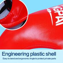 GINGPAI Pantalon de protection de l'aine pour boxe de jeunes, équipement de protection pour arts martiaux pour la boxe, le kickboxing, le taekwondo, le football, le muay thaï - Multicolore - Voir 8