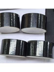 1卷/5米高粘性黑色胶带，适用于床垫修补、磨损修补、沙发修补、摩托车座椅自粘皮革胶带，重型胶带，适用于酒店/餐厅/办公室/商业用途